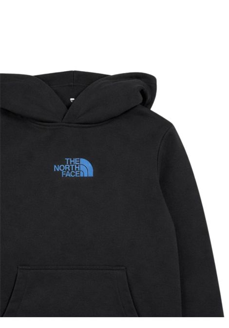 Black cotton sweatshirt for children THE NORTH FACE | G1KJK3NERO